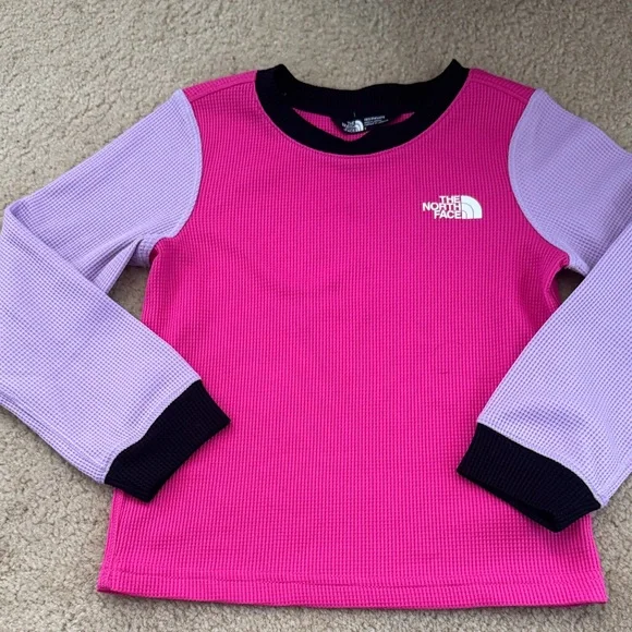 The North Face Fuchsia and Lavender Thermal Set 5 - Picture 3 of 4
